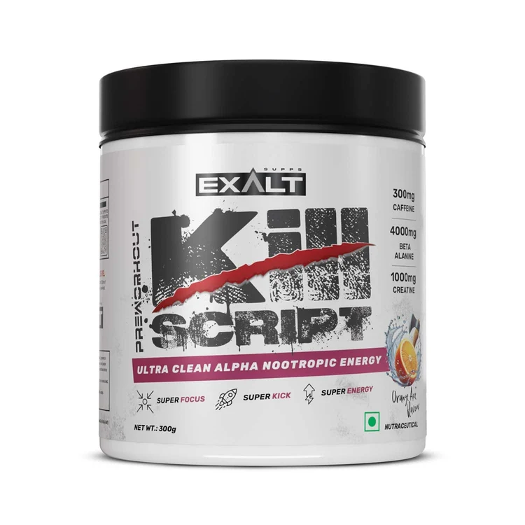 Exalt Supps Kill Script Pre-Workout Powder 300g | 30 Servings