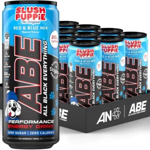 Applied Nutrition ABE Pre-Workout RTD | Sugar-Free Carbonated Drink | 330ml x 12