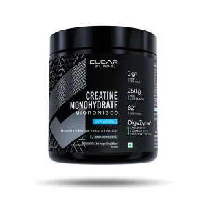 Clear Supps Creatine Monohydrate Micronized with DigeZyme 250g | Unflavoured