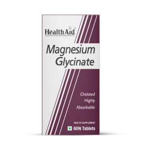 HealthAid Magnesium Glycinate with Zinc - 60 Tabs